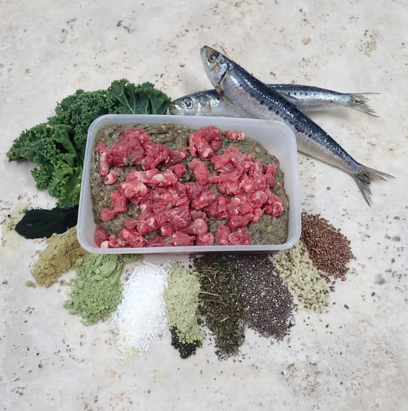 The Evolutionary Beef Meal for dogs - 500g